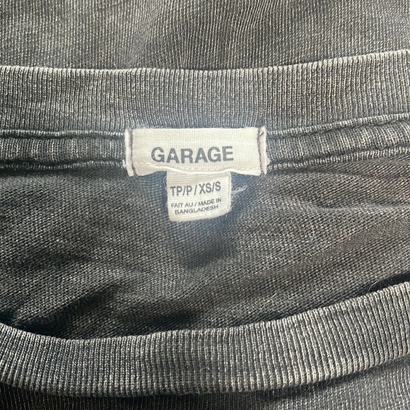 Garage Distressed Oversized T-Shirt - Picture 3 of 3